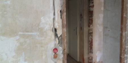 Entkernung einer Wohnung in Erfurt.